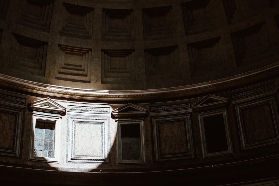 In the Pantheon. When you put your foot inside of the Pantheon you’ll know immediately you’re surrounded by important...