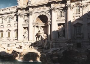 Rome, Fontana di Trevi, Italy, Vacation.