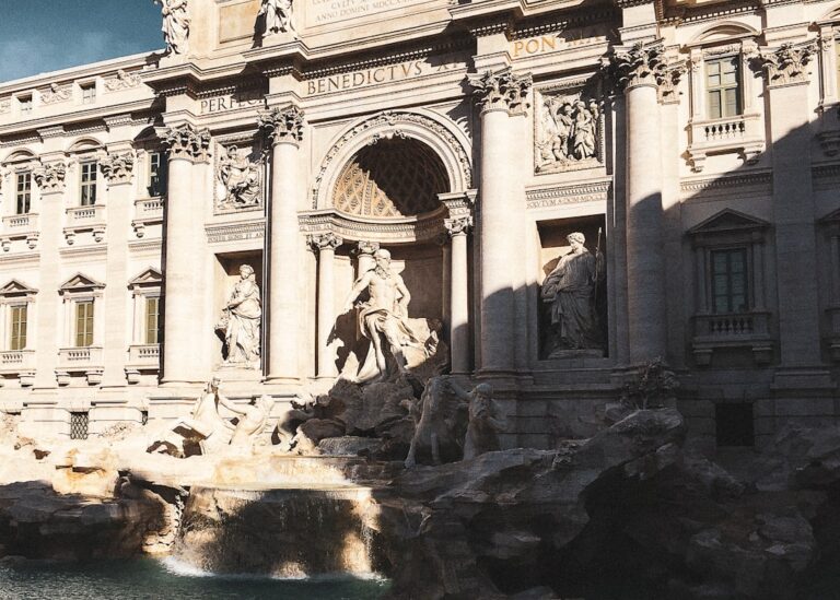 Rome, Fontana di Trevi, Italy, Vacation.
