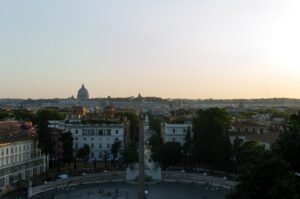 Rome at sunset