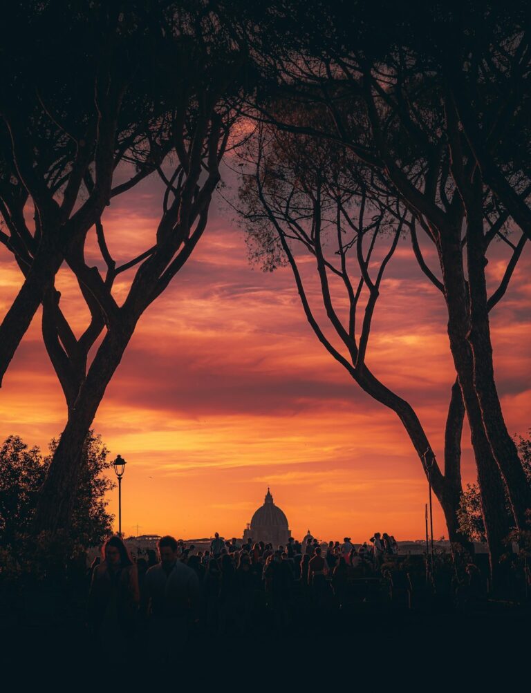 Sunset From Giardino degli aranci (Roma)