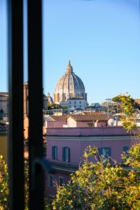 View from the window on the Vatican