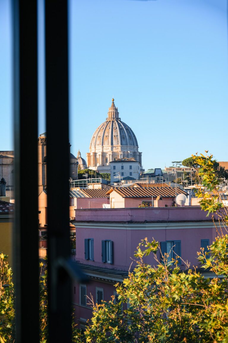 View from the window on the Vatican