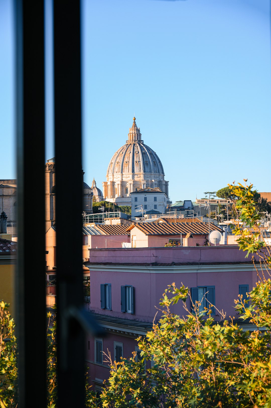 View from the window on the Vatican