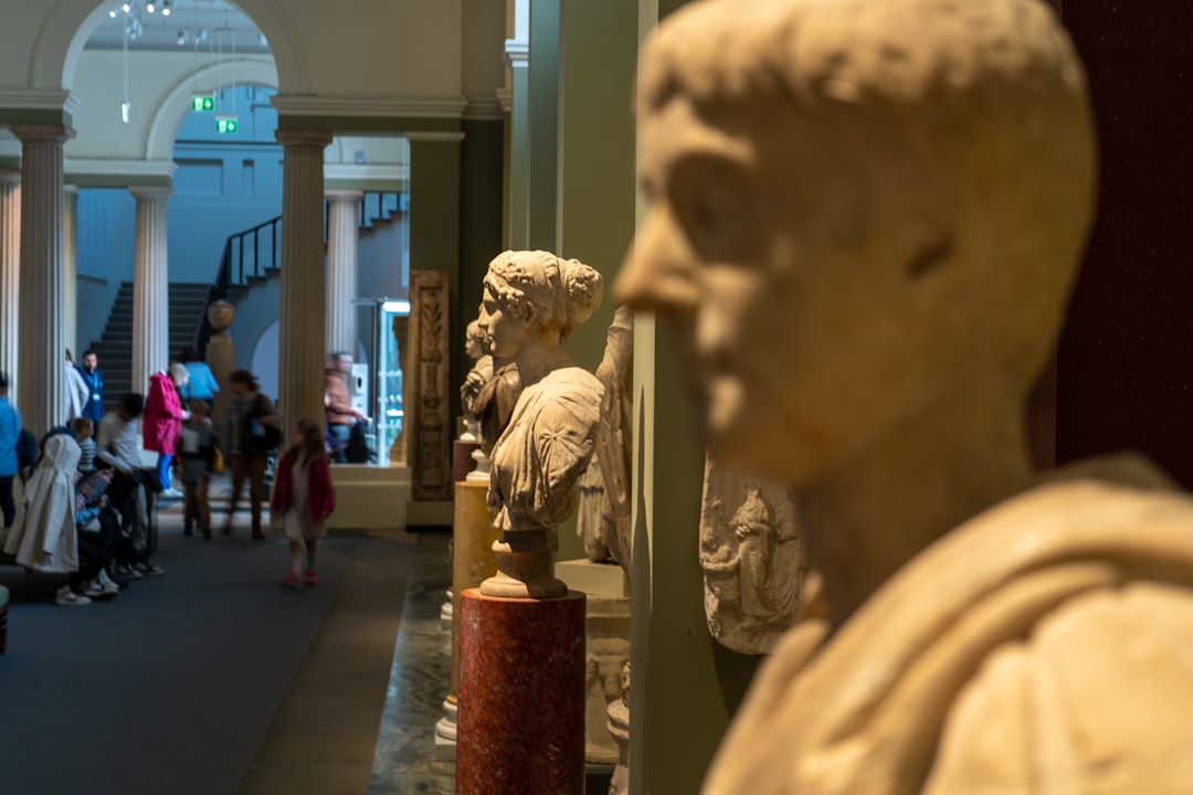 statues in the museum