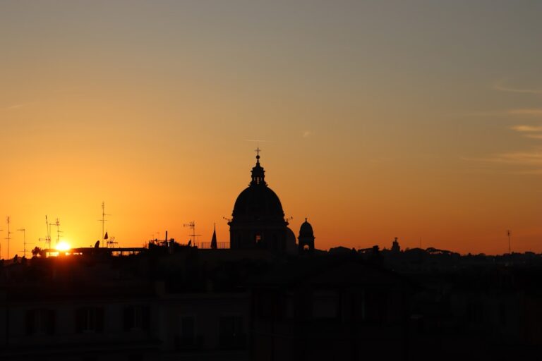 Sunset i Rome
