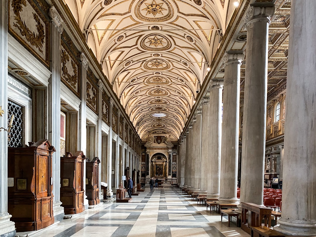 Inside the Basilica of Santa Maria Maggiore