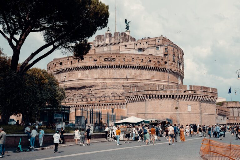 Nearly every street in Rome has a building that dates hundreds of years.