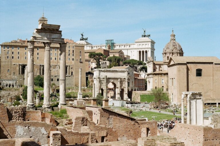 Roman Forum, Italy on 35mm film
