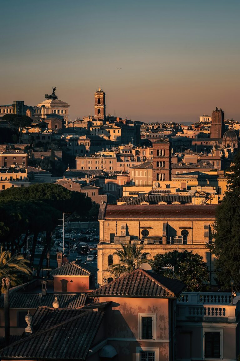 Sunset in Rome